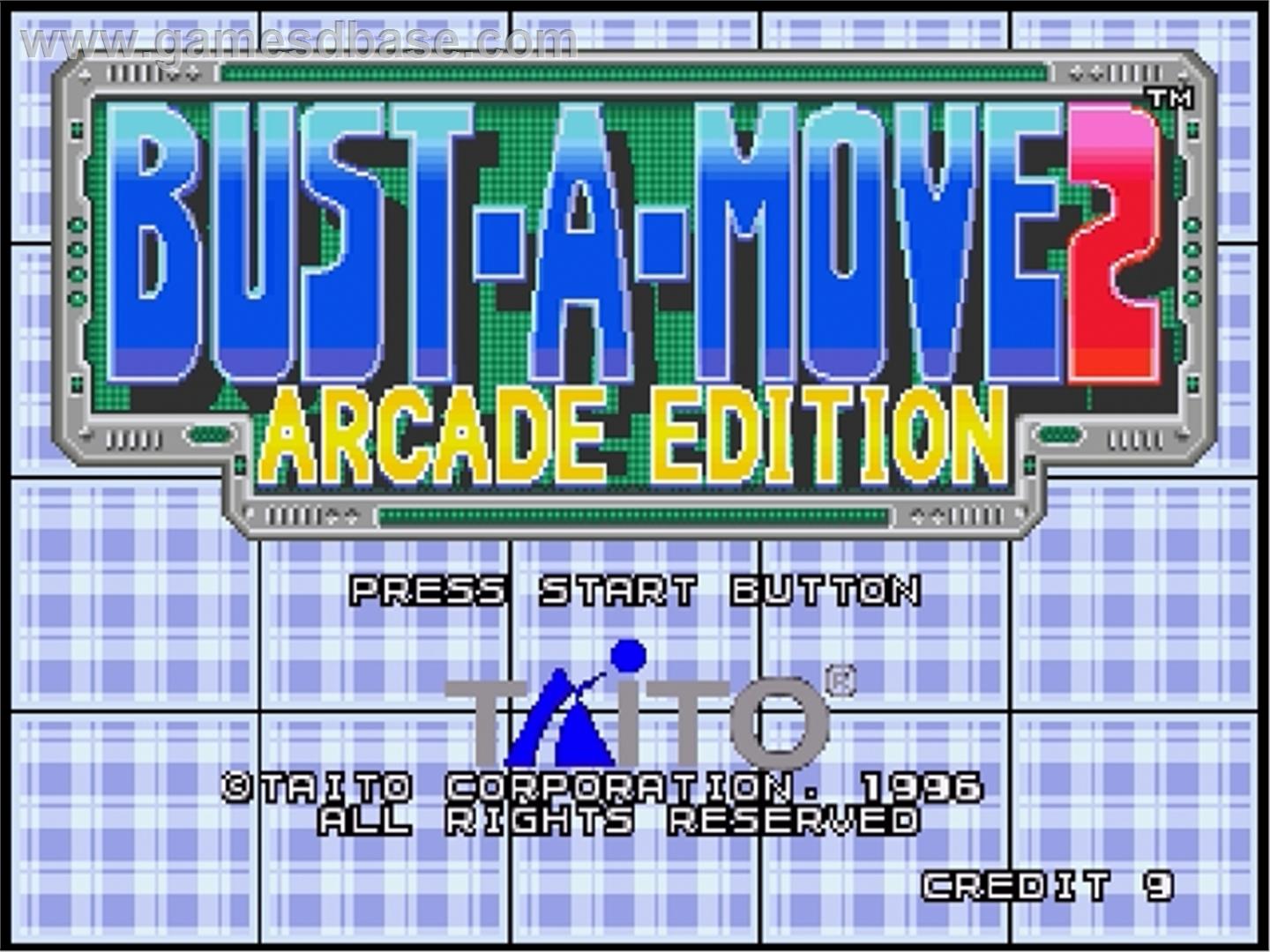 JollyBlue Videogames BUSTAMOVE 2 ARCADE EDITION SEGA SATURN