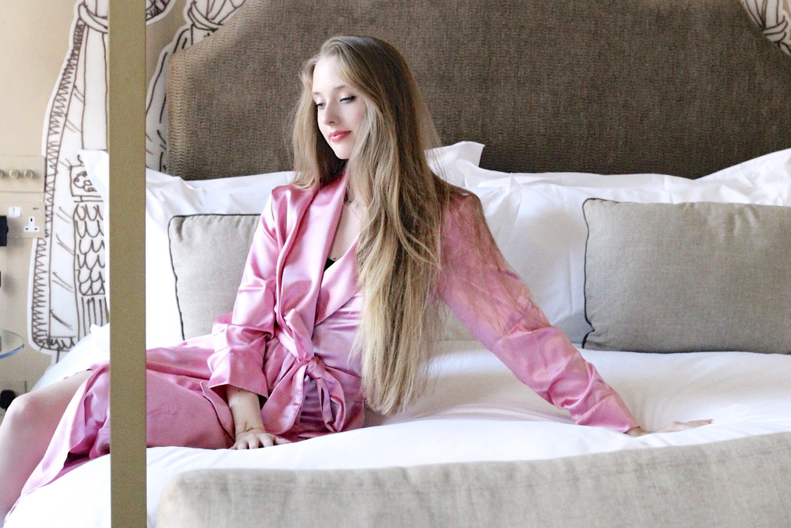 Bonsoir of London Gown Bonsoir of London Silk Pink Gown