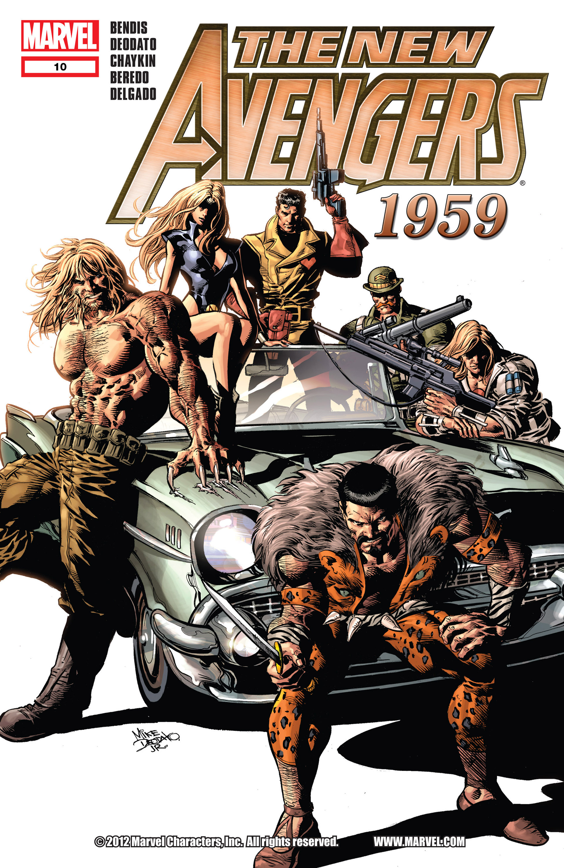 Read online New Avengers (2010) comic -  Issue #10 - 1