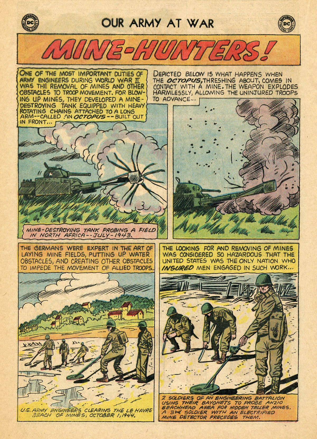 Read online Our Army at War (1952) comic -  Issue #144 - 20