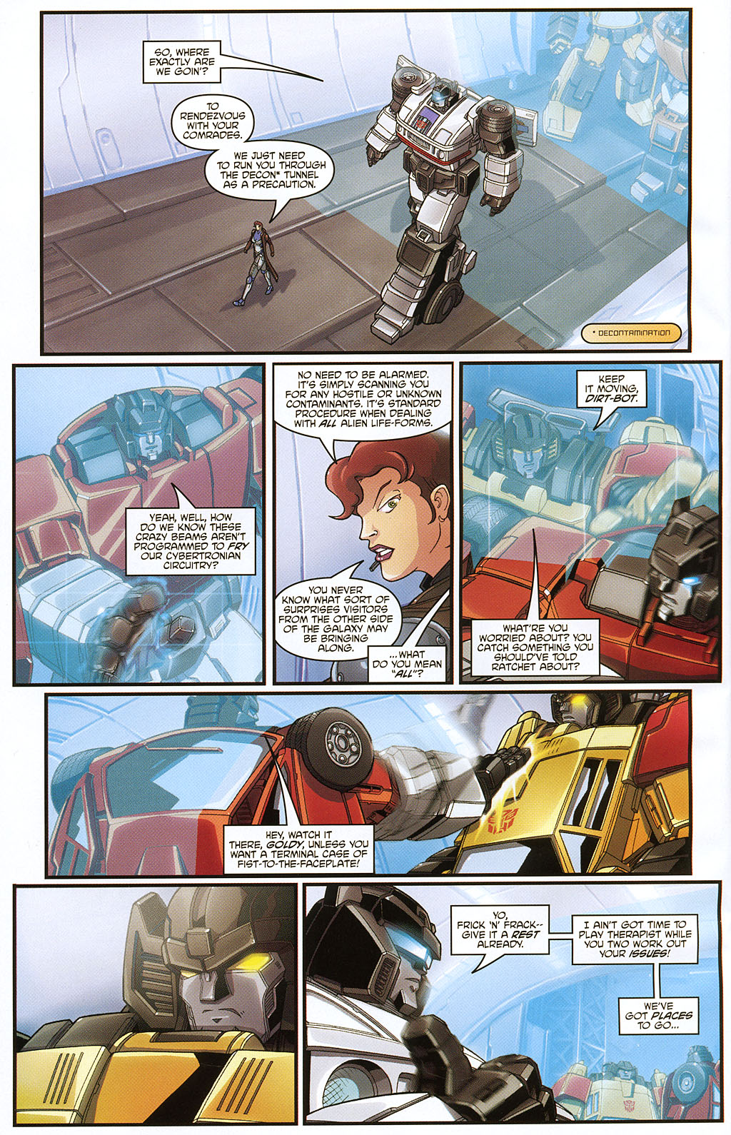 Read online Transformers: Generation 1 (2004) comic -  Issue #7 - 8