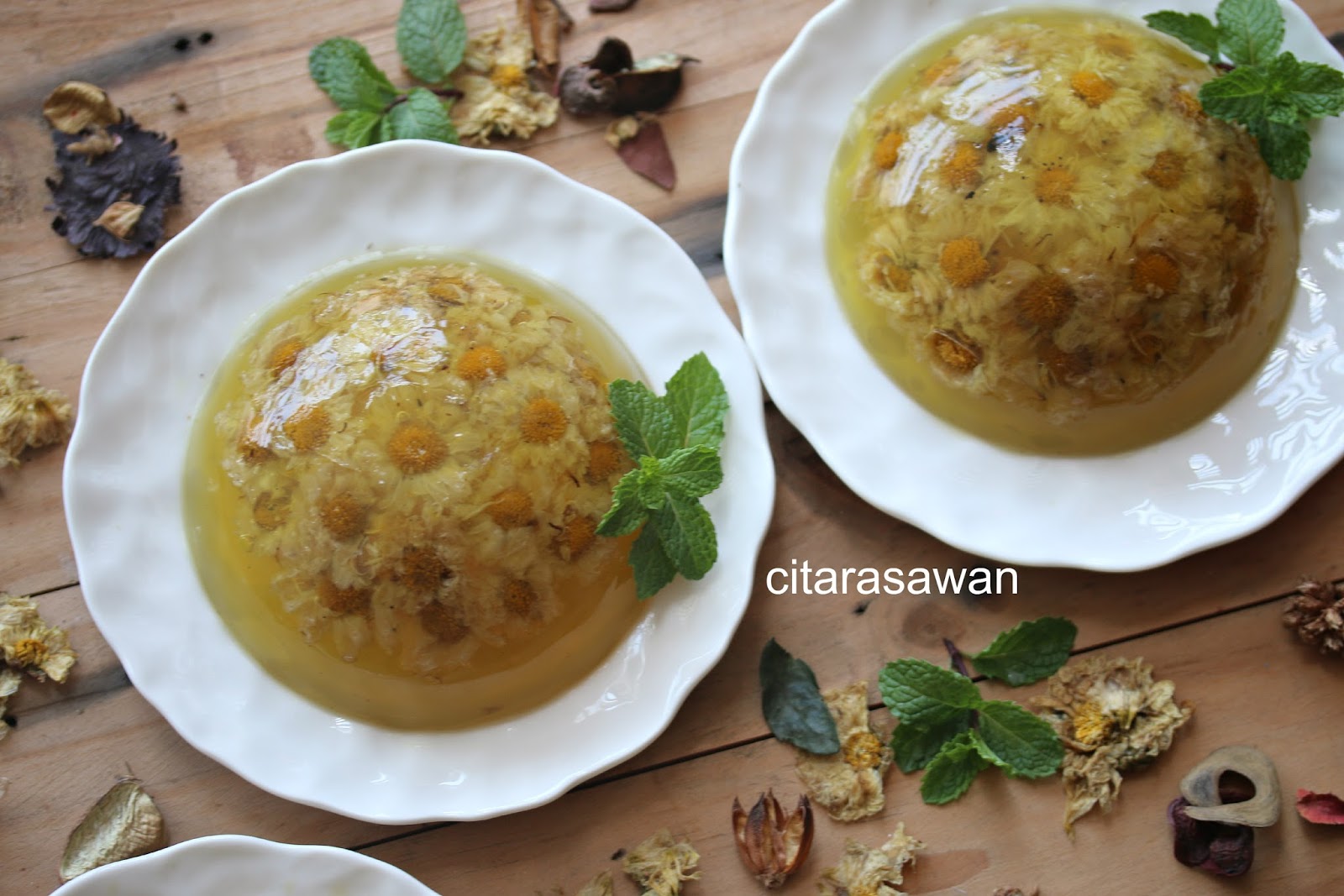 Chrysanthemum Jelly Resepi Terbaik