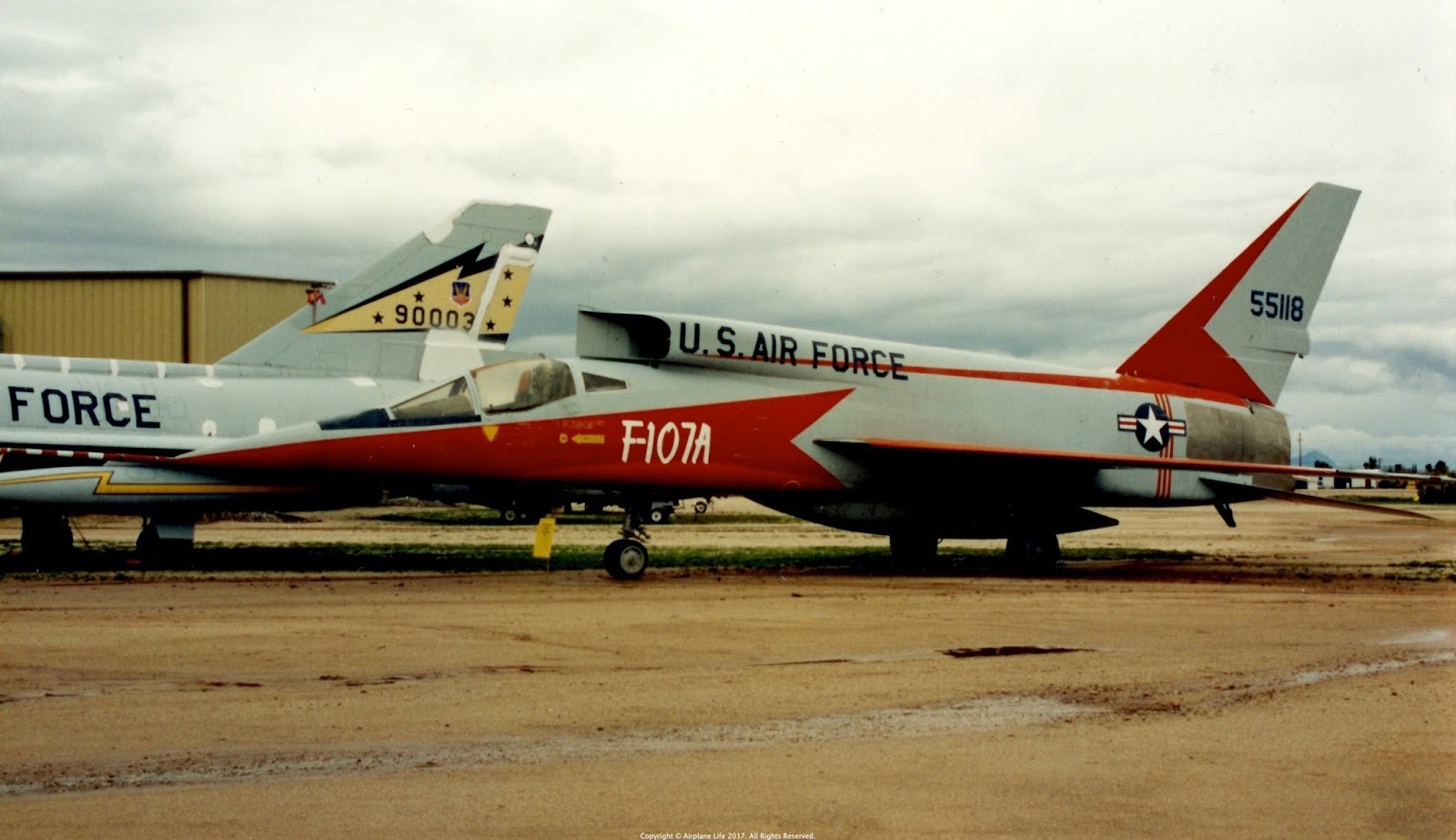 Airplane Life: North American F-107A USAF PIMA