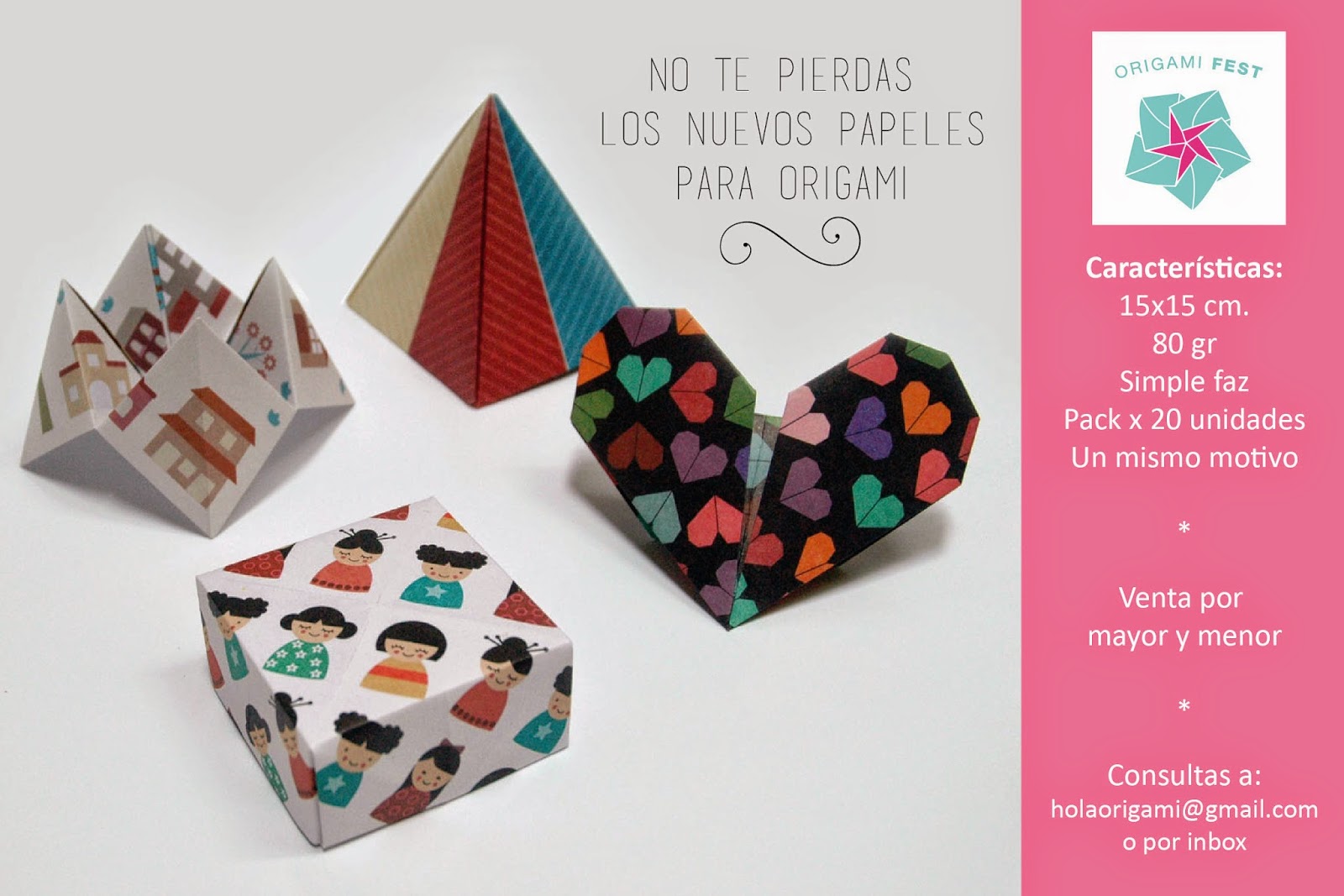 Origami Fest PAPEL PARA ORIGAMI EN ARGENTINA