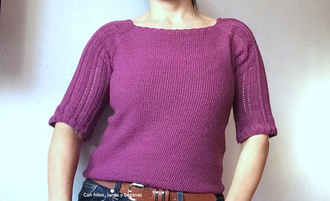 Con hilos, lanas y botones: Venus Tee