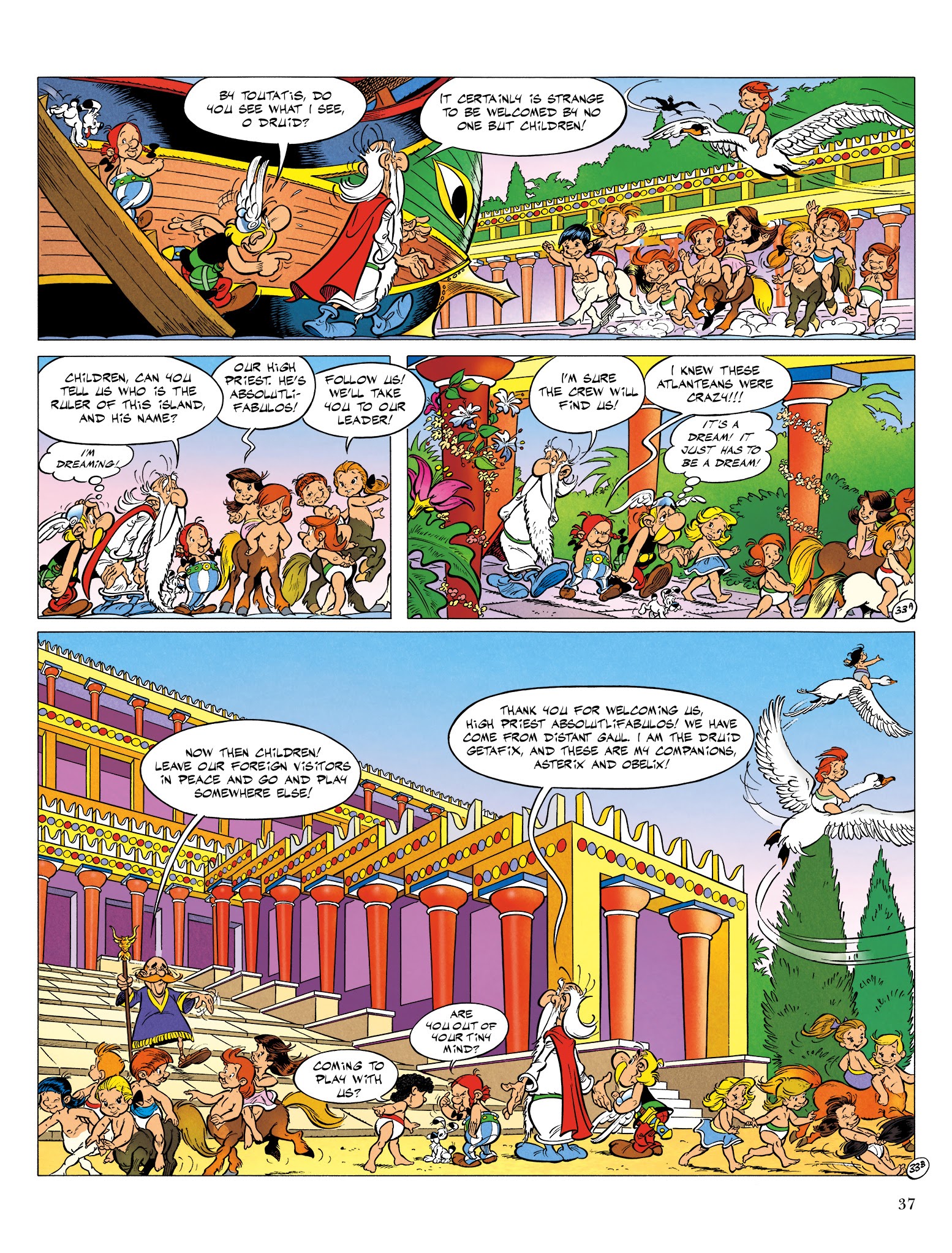 Read online Asterix comic -  Issue #30 - 38