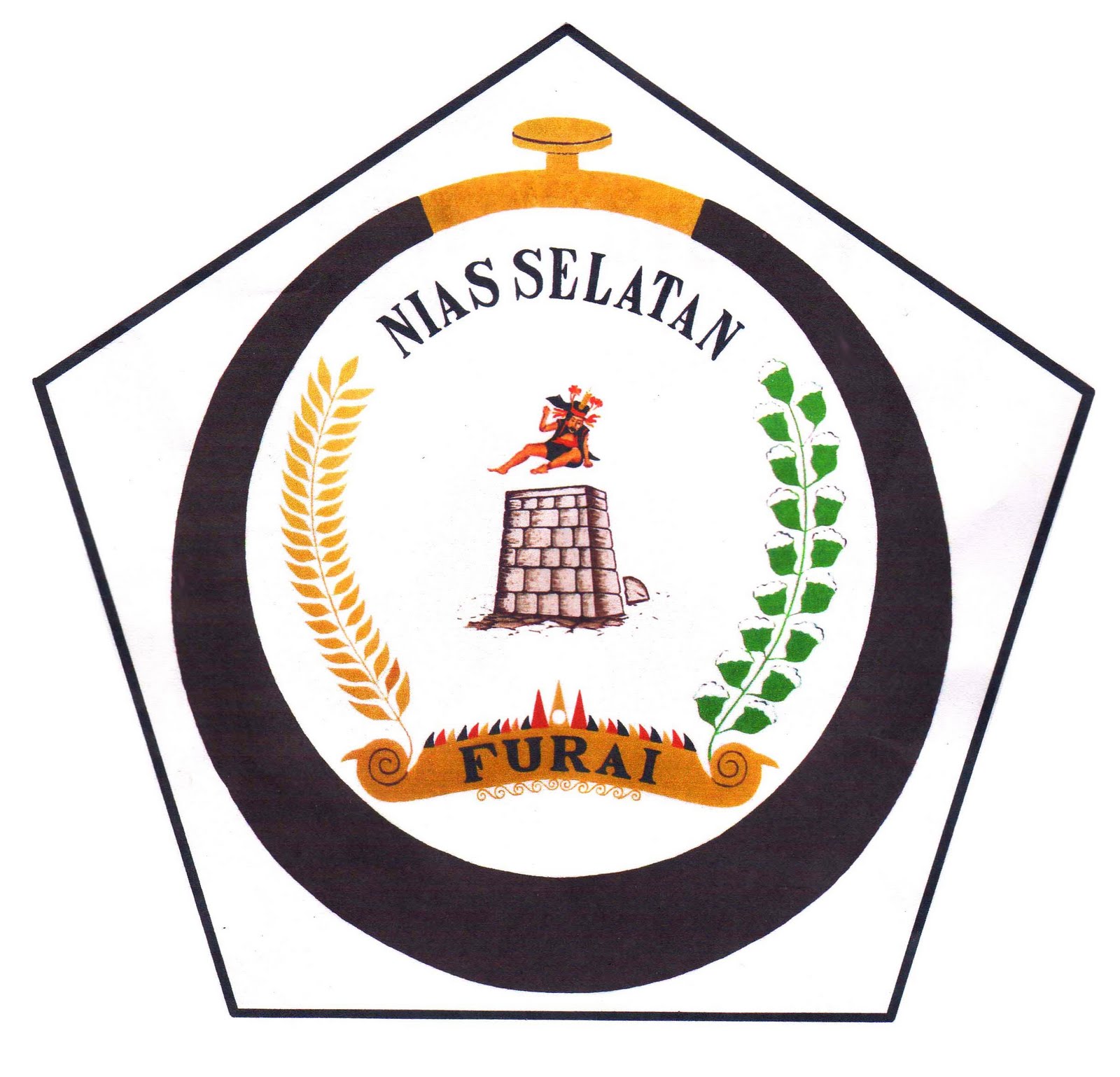 JoLLy's bLog: Arti dan Makna Logo Nias Selatan