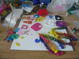 Colour Mixing with Polymer Clay