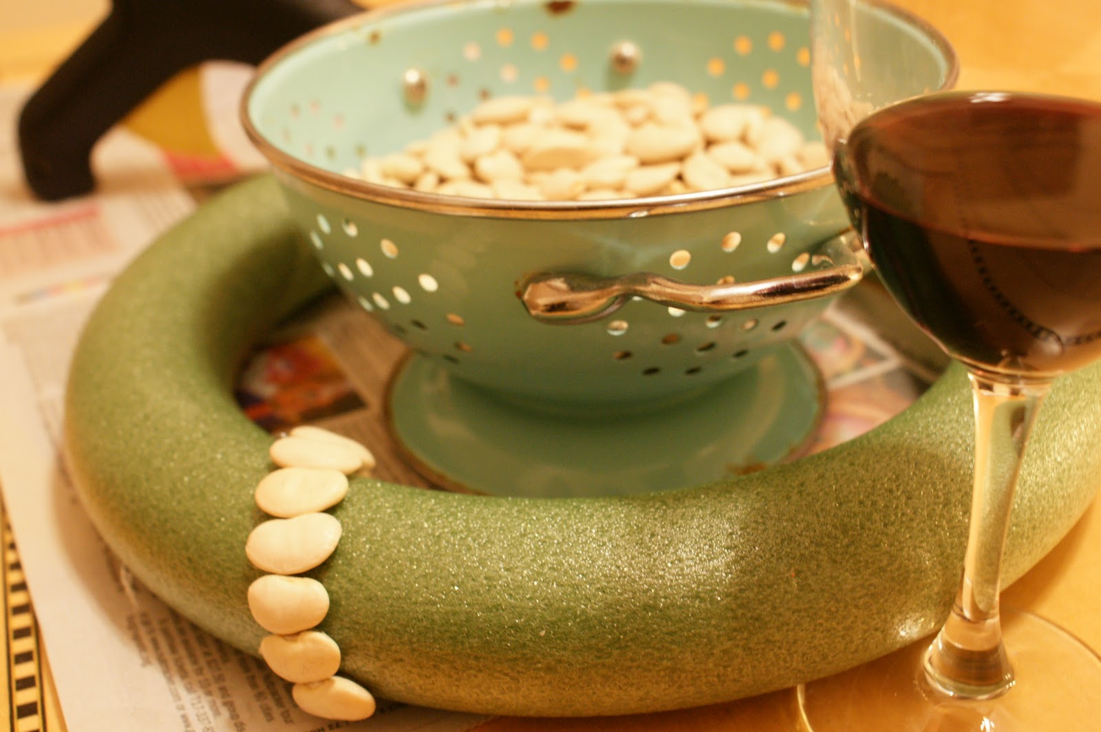 Junky Joy I "Hate" Lima Beans Wreath