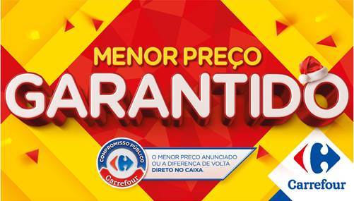 Carrefour lança campanha "Menor preço garantido" Carrefour lança campanha "Menor preço garantido"