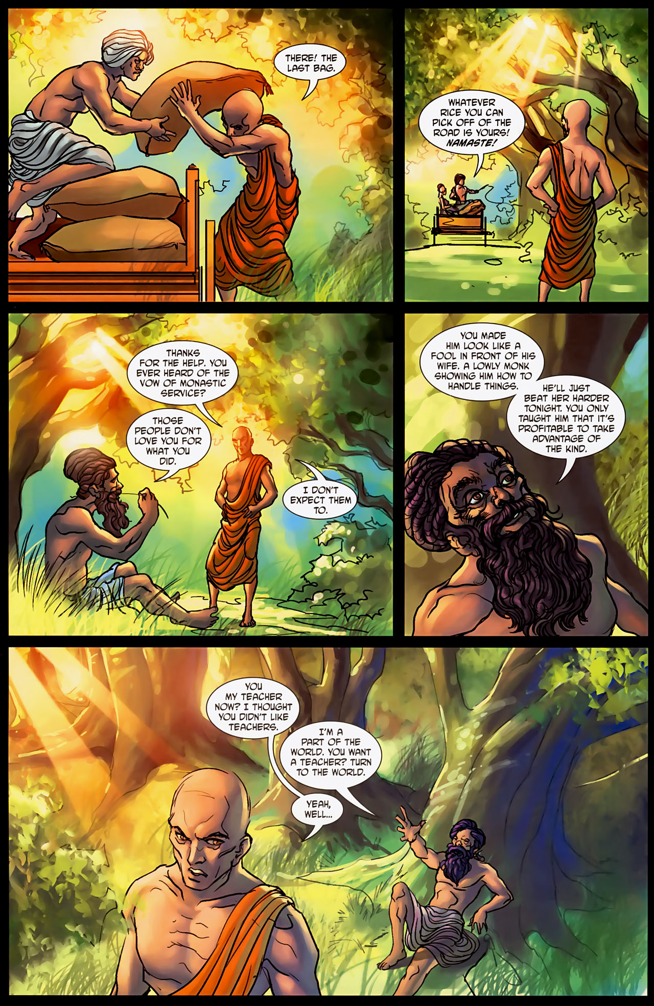 Read online Deepak Chopra's Buddha: A Story of Enlightenment comic -  Issue #4 - 15