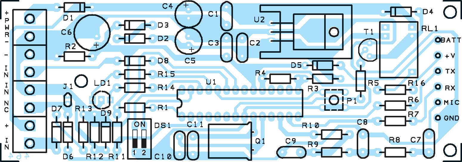 Schema circuit telephonique