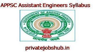 APPSC Assistant Engineers Syllabus APPSC Assistant Engineers Syllabus