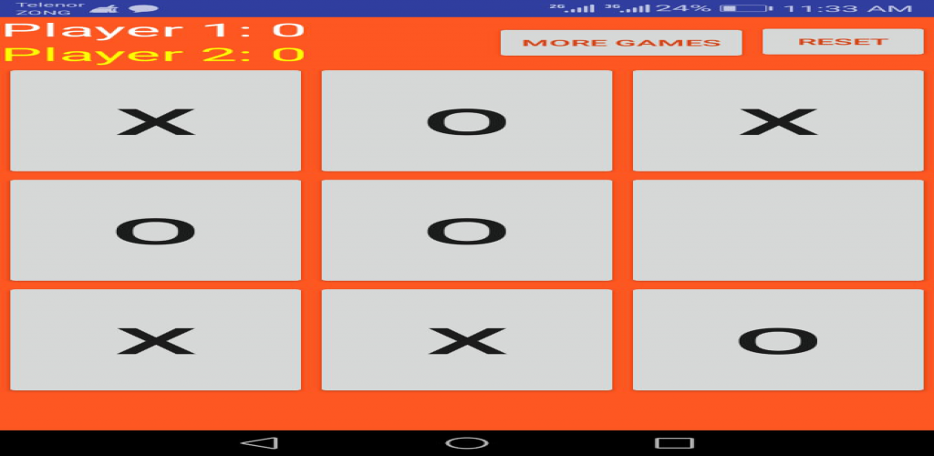 Unique Android App Update New Android Apps Tic Tac Toe Game