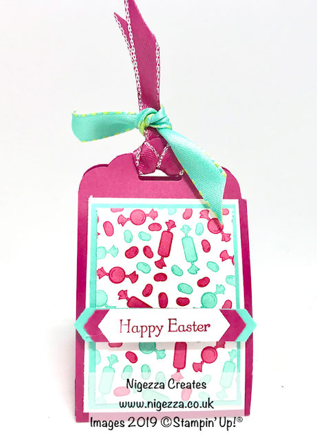 Nigezza Creates, Stampin' Up!, How Sweet It is, Blog Hop, InspireINK, Easter Egg Box