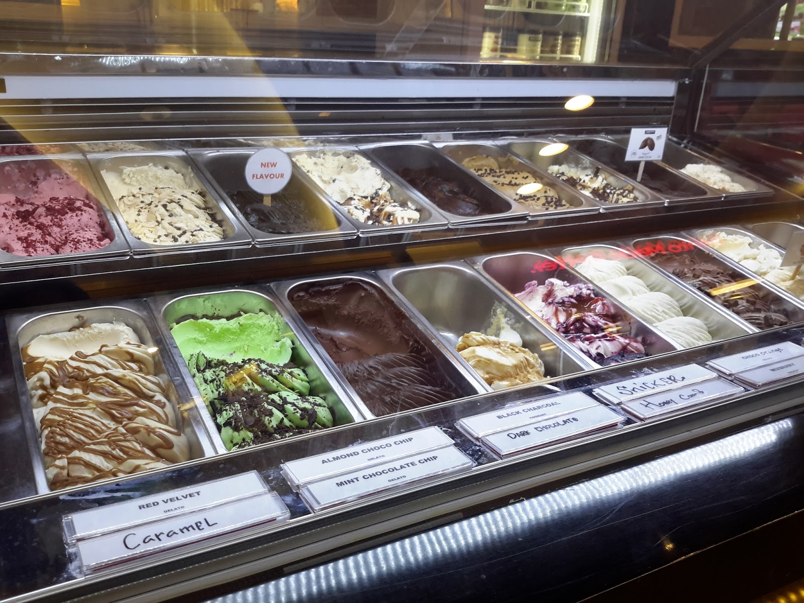 All of my moment Es Krim Gelato di Gelato Paradise, Central Park Mall