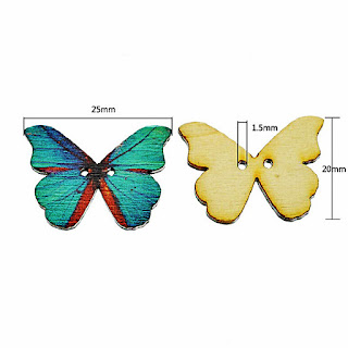 Пуговки деревянные "МЕТЕЛИКИ"