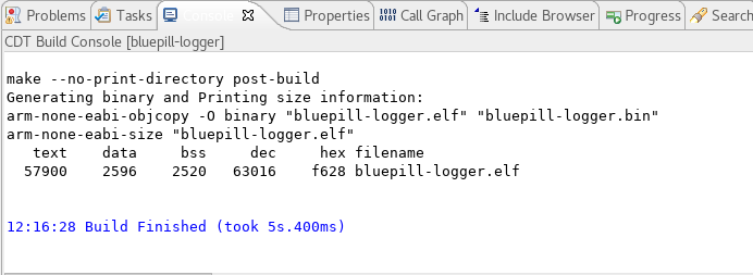 K-log: DIY Temperature logger with STM32F103, microSD card and DS18B20.