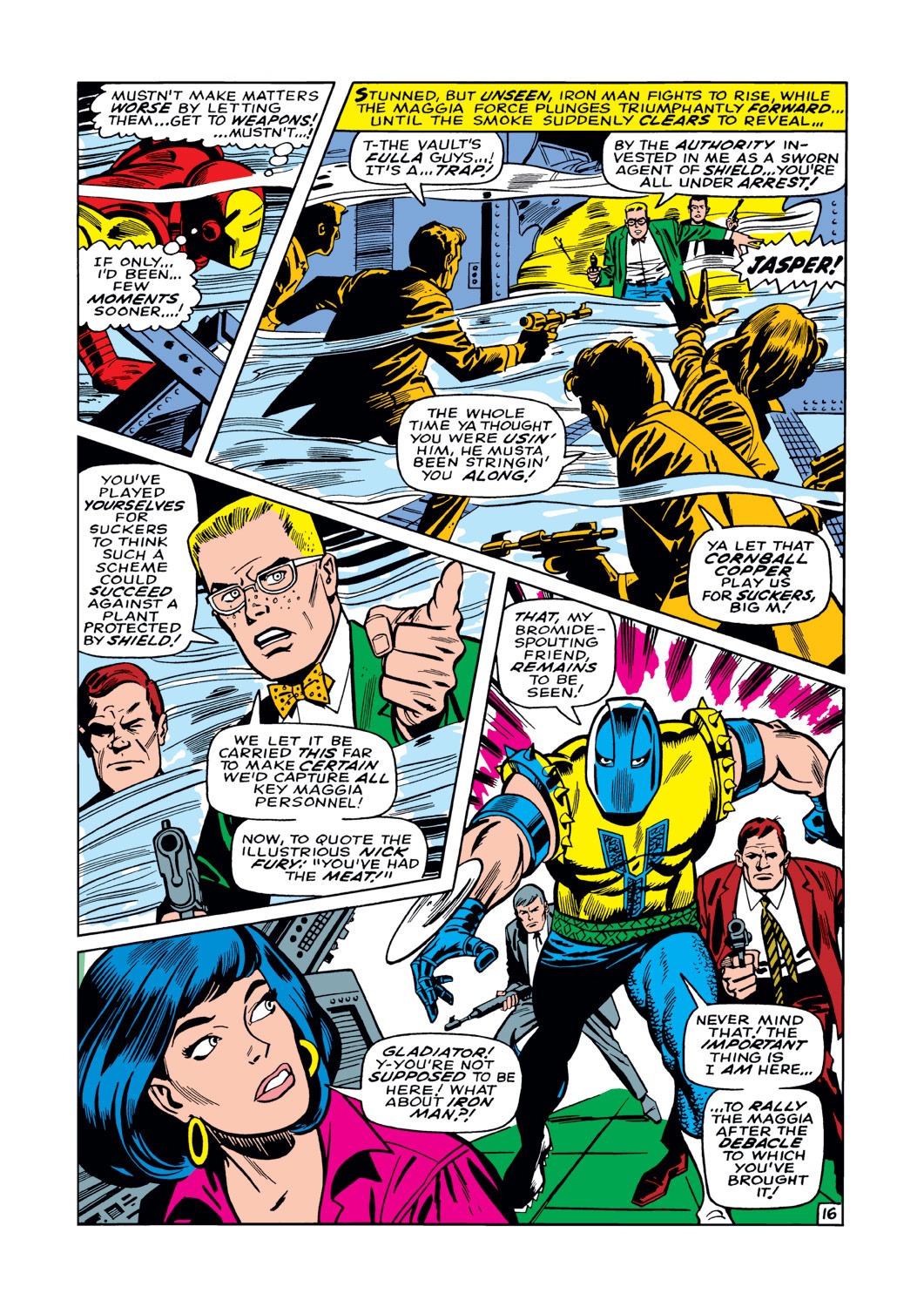 Read online Iron Man (1968) comic -  Issue #8 - 17