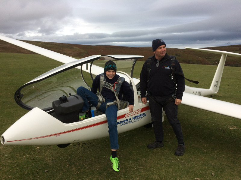 Devon & Somerset Gliding Club News Sun 21st October Long Mynd