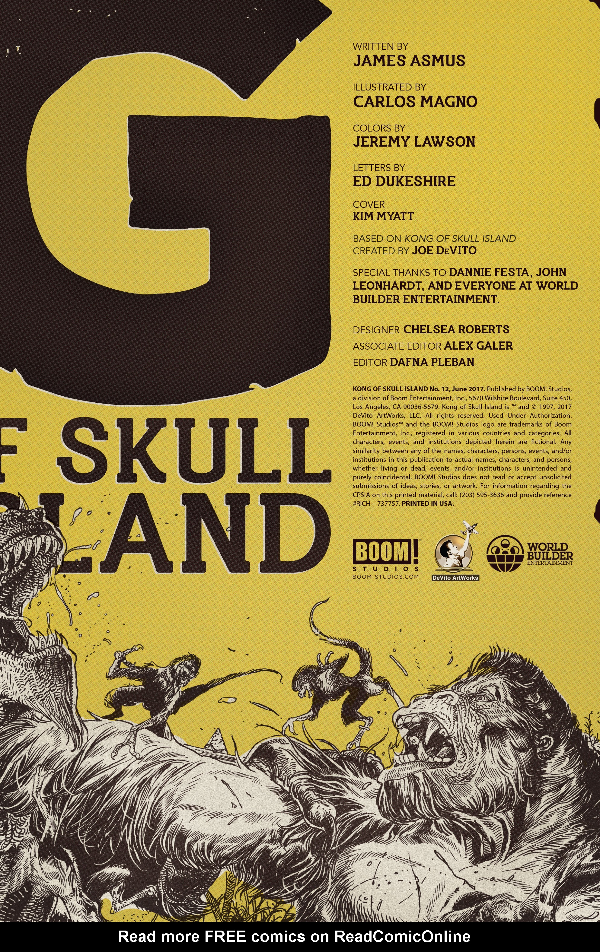 Read online Kong Of Skull Island comic -  Issue #12 - 2