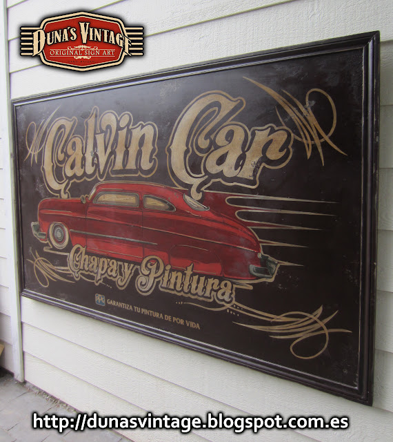 DUNA´S VINTAGE CALVIN CAR Chapa y Pintura, Duna´s Vintage.