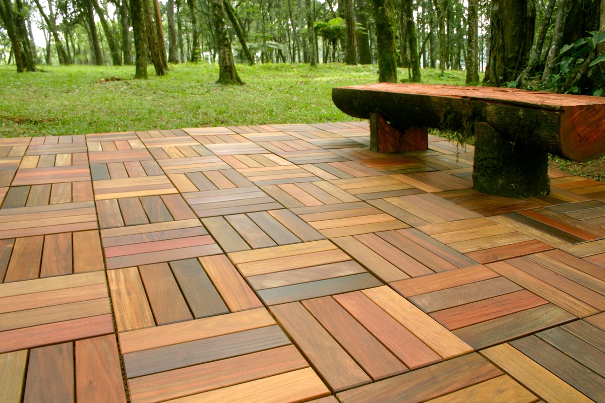 Wood Deck Tiles