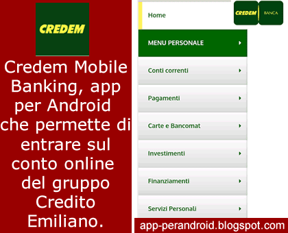 APP CREDEM SCARICARE