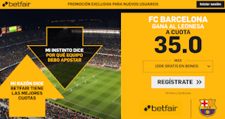 betfair supercuota copa Barcelona gana a Leonesa 31 octubre betfair supercuota copa Barcelona gana a Leonesa 31 octubre