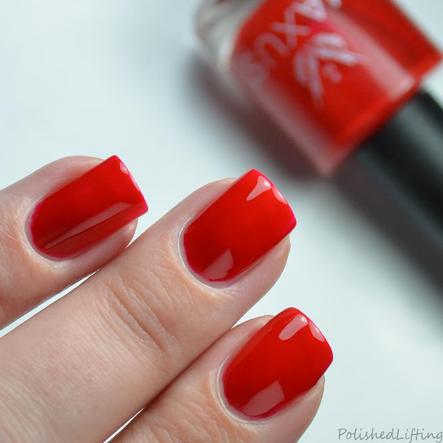 red creme nail polish