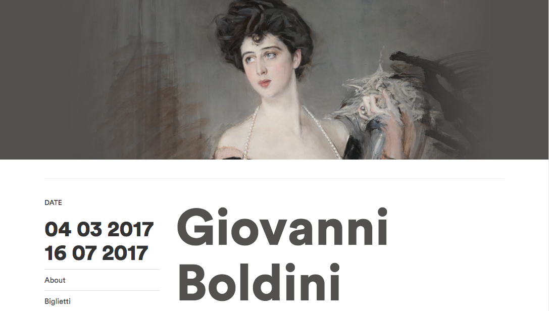 Mostra di Giovanni Boldini