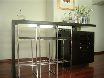Muebles modernos para bar - cantina en el hogar