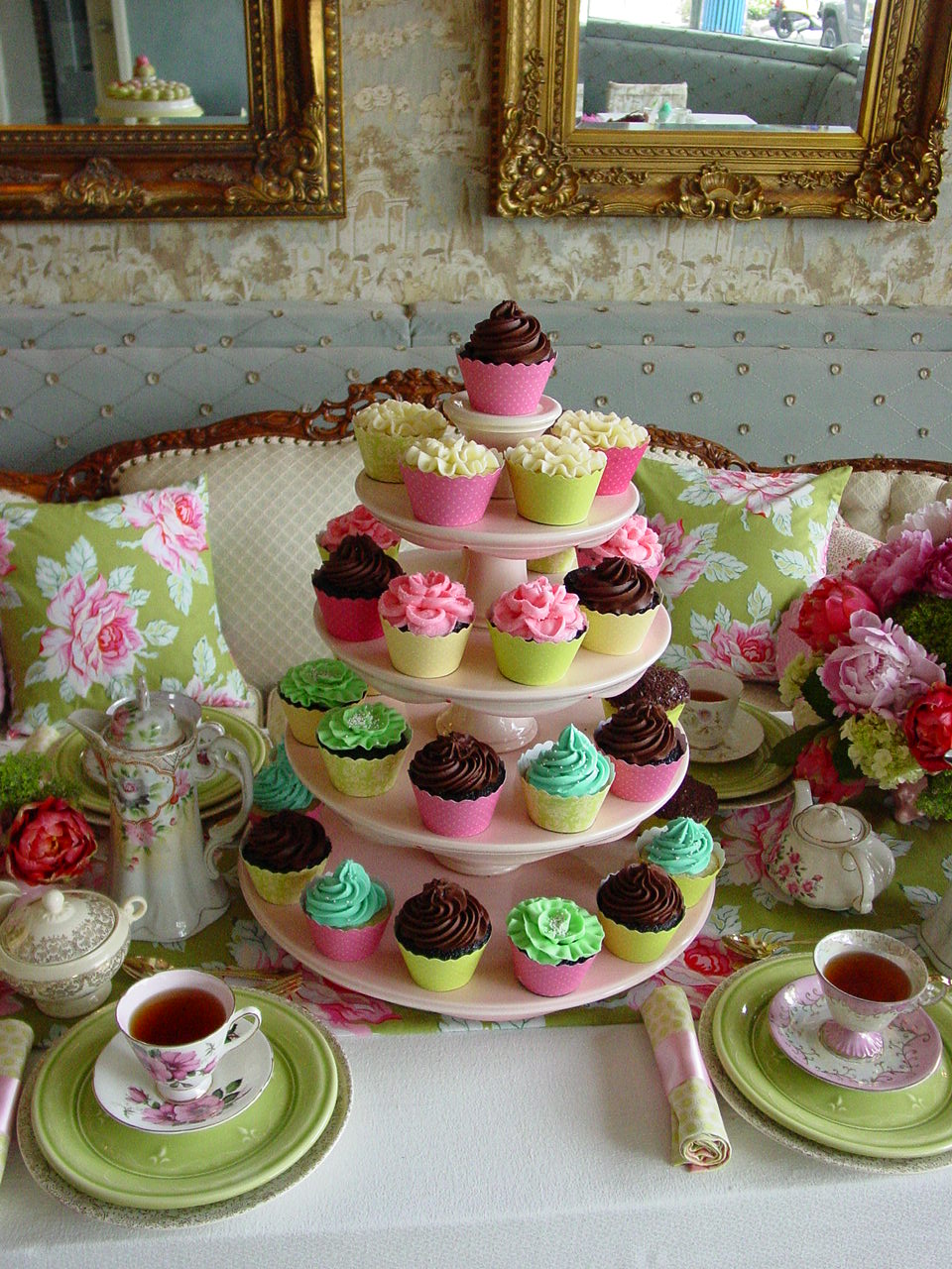 Crinoline & Tweed: Vintage Tea Party Bridal Shower