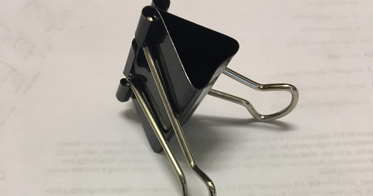 Make My Day Camp Binder Clip Key Holder