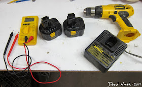 fix a dead drill battery, power tool, ni-cad, nicad, lithium ion, dewalt, craftsman, 12v, 14v