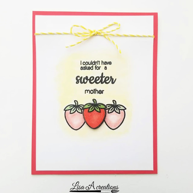 Sunny Studio Stamps: Berry Bliss Customer Card Share by Lisa A