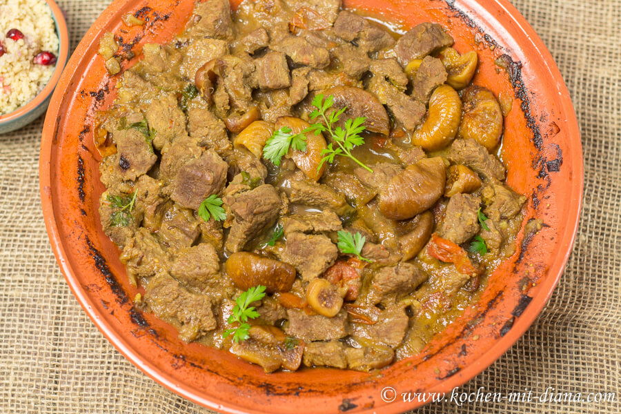 Beef tajine with figs and dates Cooking with Diana