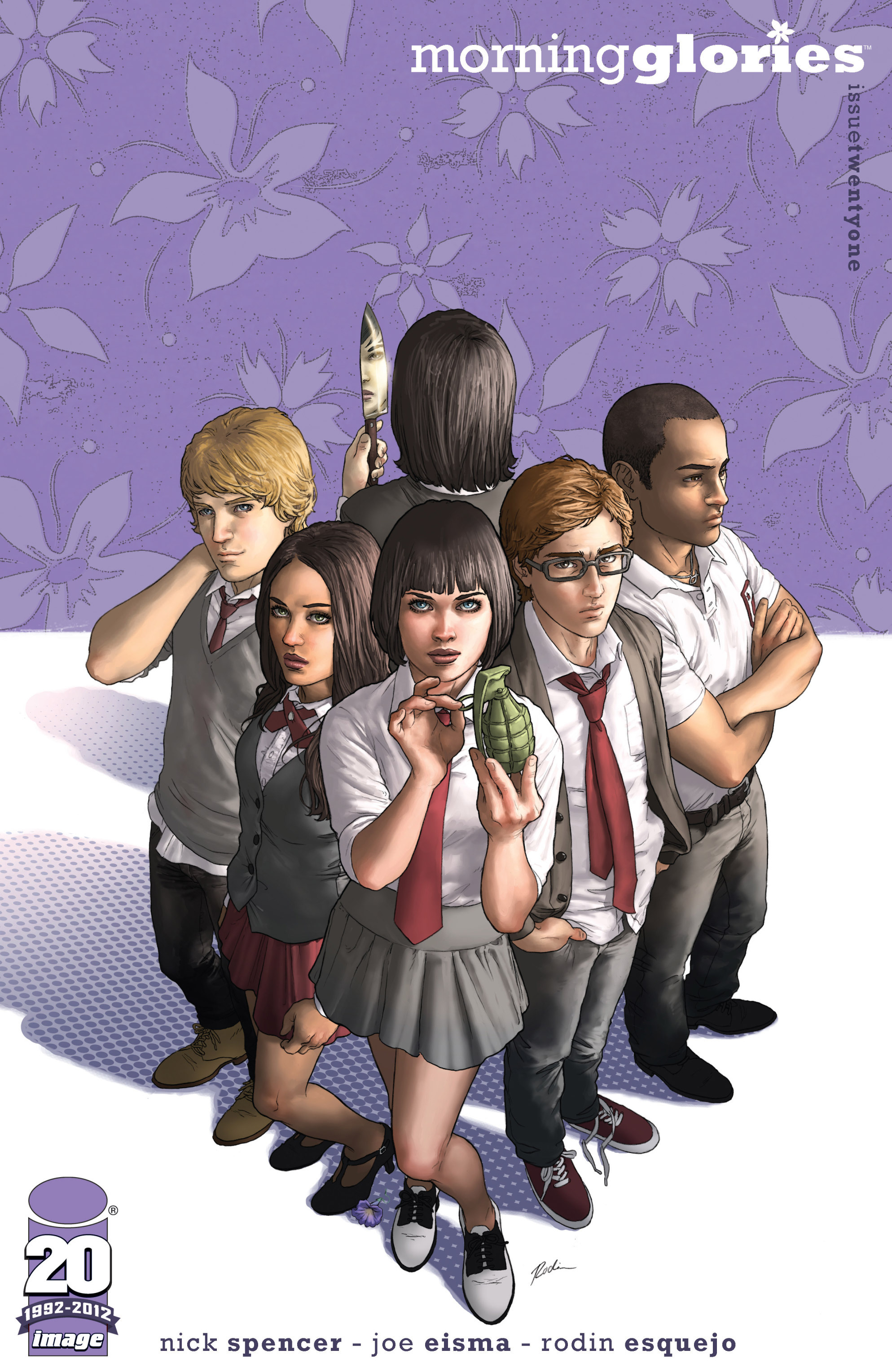 Read online Morning Glories comic -  Issue #21 - 1