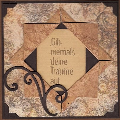 Bastelfloh´s Creativwelt: 2 Karten. Bastelfloh´s Creativwelt: 2 Karten.