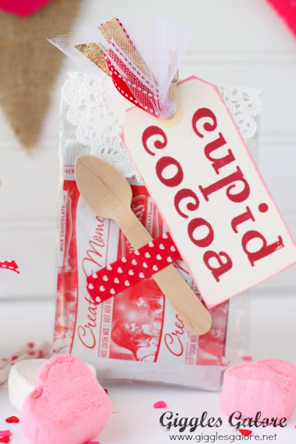 cupid cocoa valentines