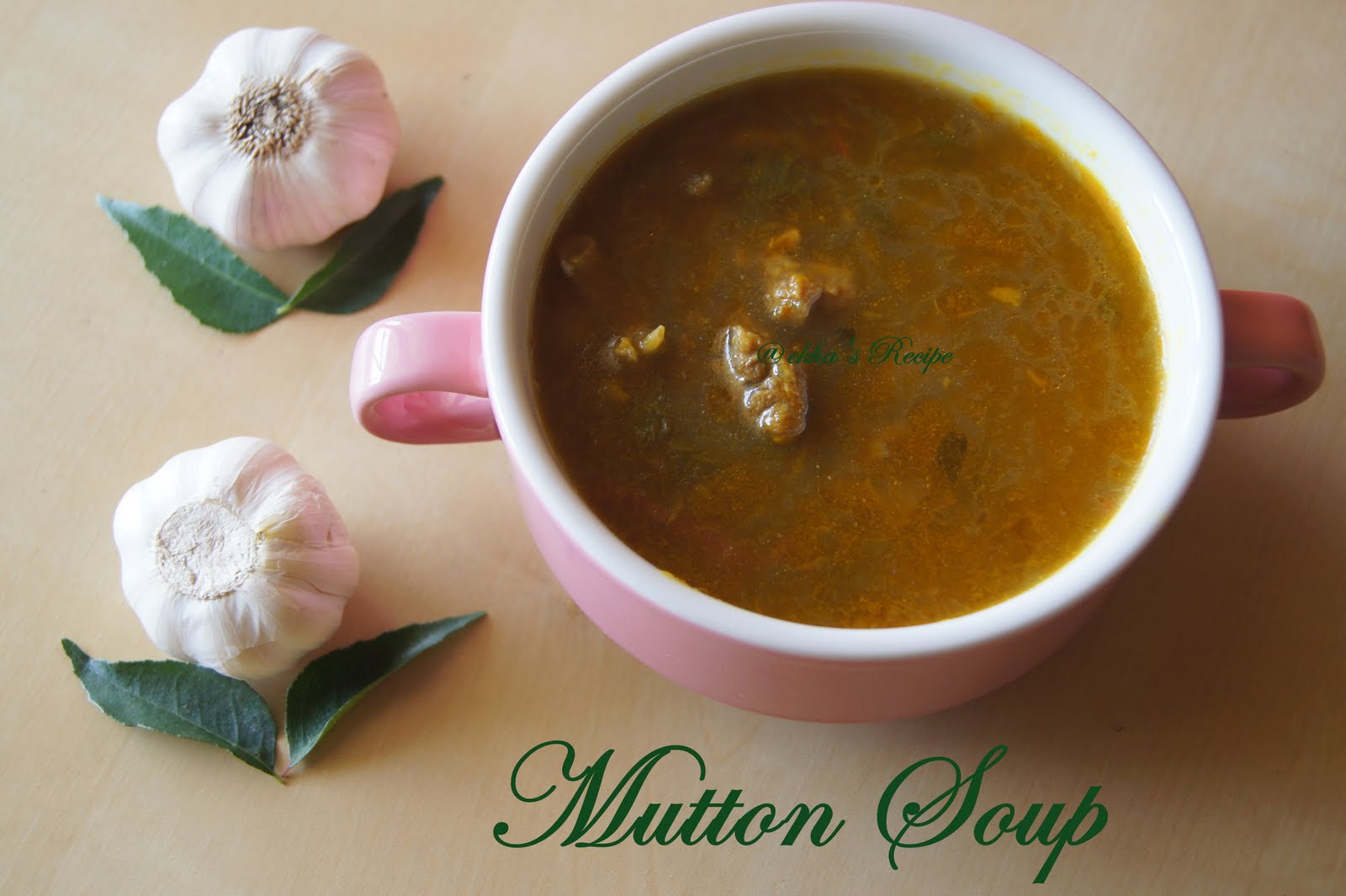 Mutton Soup Rekha's Recipe