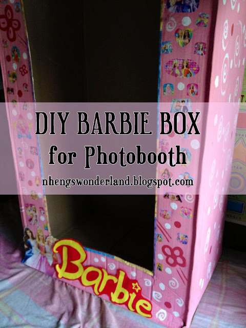DIY Barbie Box for Photobooth