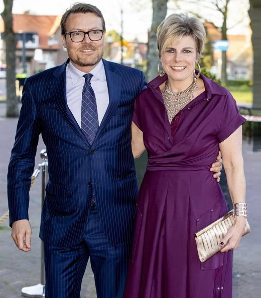 Queen Maxima wore a bespoke dress by Claes Iversen from Spring Summer 2018 Couture collection. Princess Beatrix, Princess Laurentien