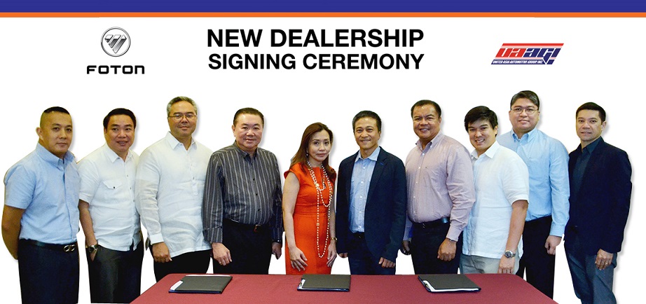 FOTON Philippines New Dealership Signing Ceremony