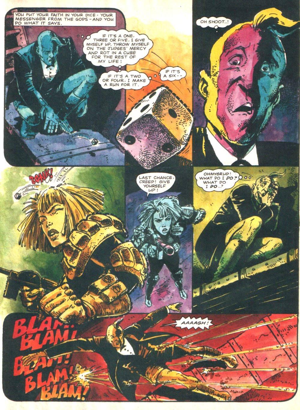 Read online Judge Dredd: The Complete Case Files comic -  Issue # TPB 13 (Part 2) - 257