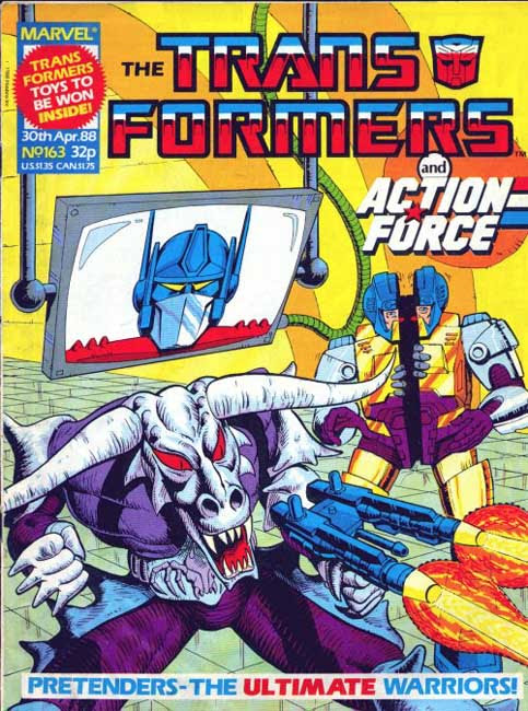 Read online The Transformers (UK) comic -  Issue #163 - 1