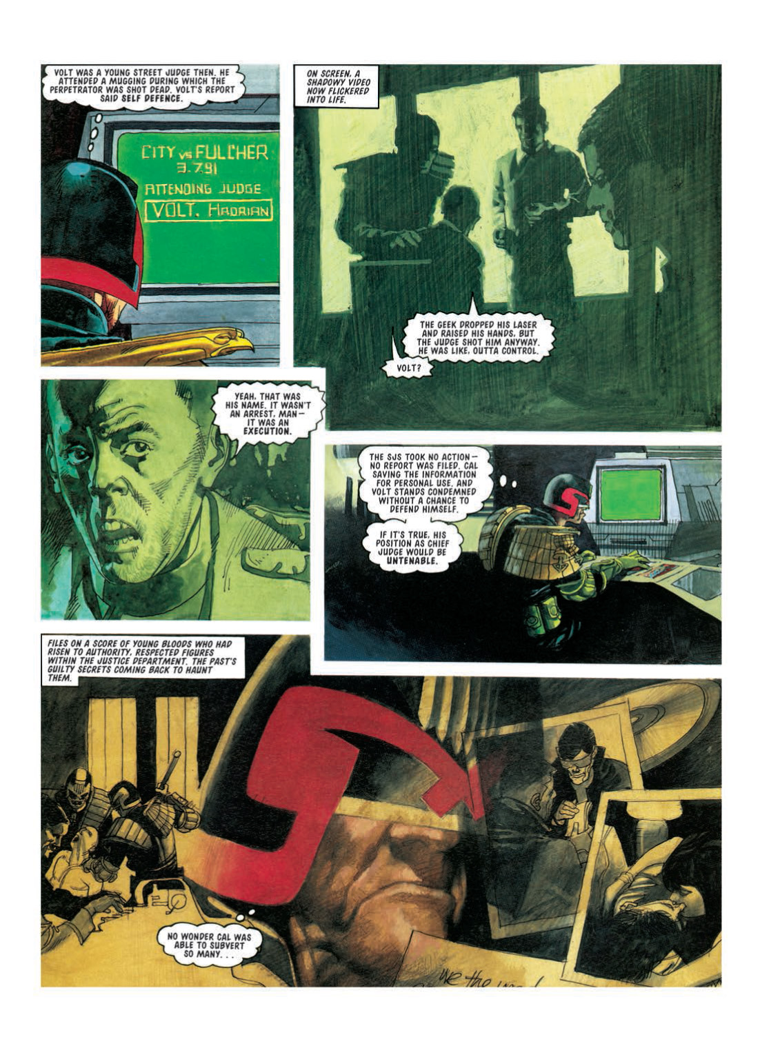 Read online Judge Dredd: The Complete Case Files comic -  Issue # TPB 24 - 21