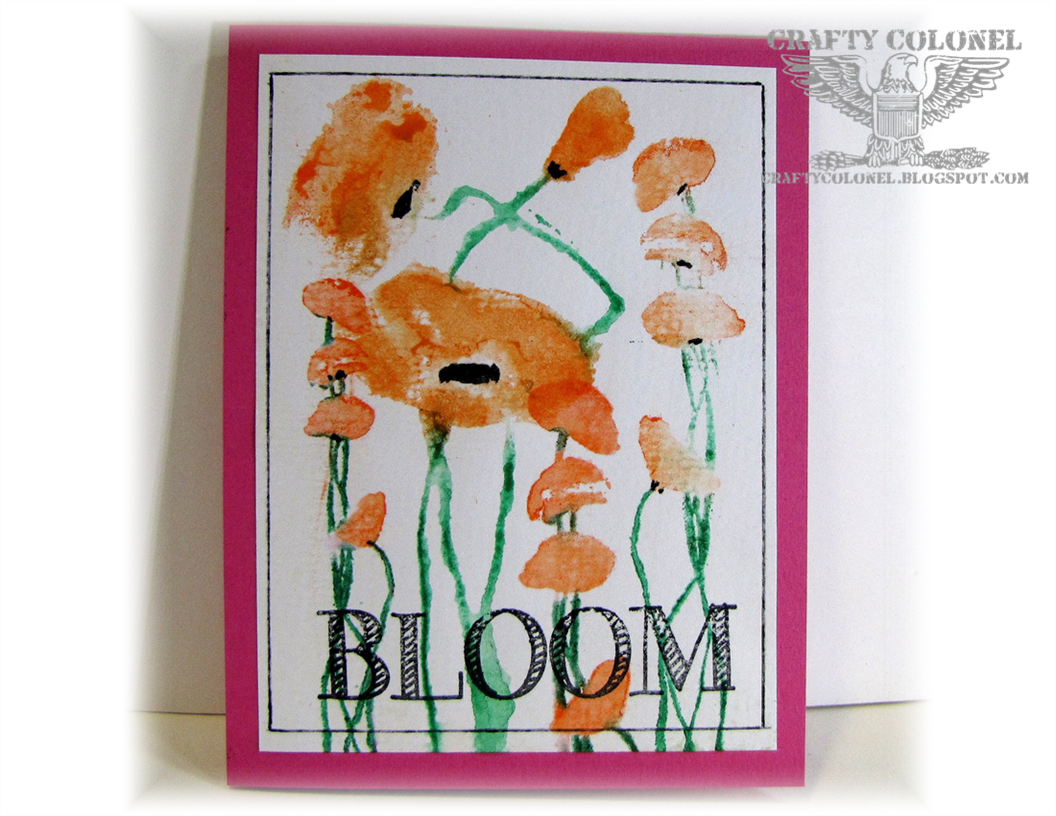 Crafty Colonel Donna Nuce, Club Scrap Bold Blooms Set, for Club Scrap Challenge