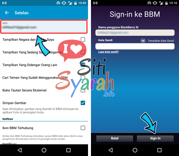 ubag kata sandi bbm android dan iphone