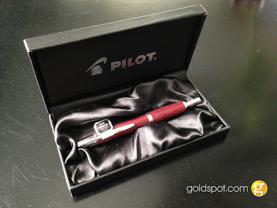 Pilot Vanishing Point Red Cherry and Black Bamboo Fountain Pen Review